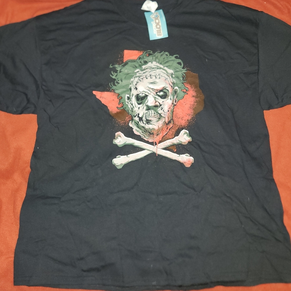 Monster guy with green hair tshirt 2XL